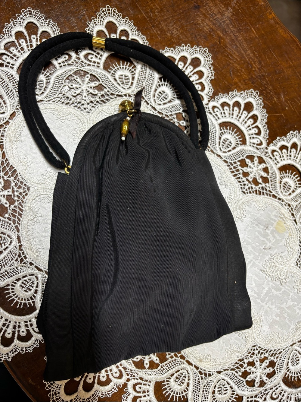 Classic Black Women's Evening Handbag